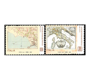 Europa (C.E.P.T.) 2020 - Ancient Postal Routes - Italy 2020 Set