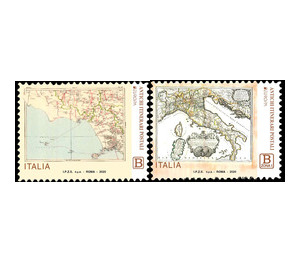 Europa (C.E.P.T.) 2020 - Ancient Postal Routes - Italy 2020 Set