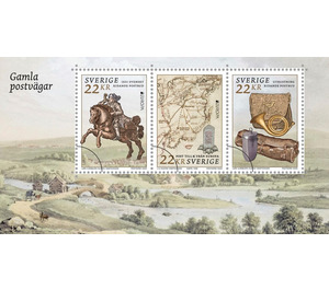 Europa (C.E.P.T.) 2020 : Ancient Postal Routes - Sweden 2020