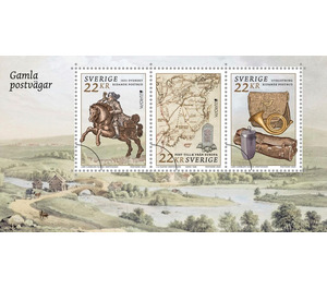 Europa (C.E.P.T.) 2020 : Ancient Postal Routes - Sweden 2020