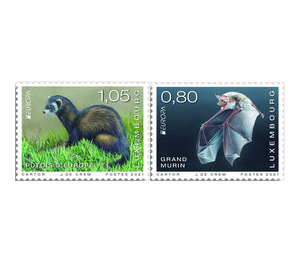 Europa (C.E.P.T.) 2021 - Endangered Species - Luxembourg 2021 Set