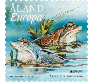 Europa (C.E.P.T.) 2021 - Moor Frog (Rana arvalis) - Åland Islands 2021