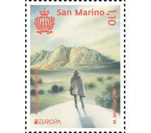 Europe: Ancient postal routes - San Marino 2020 - 1.10