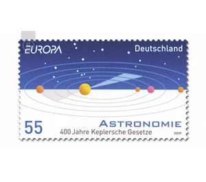 Europe: astronomy  - Germany / Federal Republic of Germany 2009 - 55 Euro Cent