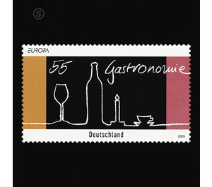 Europe: gastronomy  - Germany / Federal Republic of Germany 2005 - 55 Euro Cent