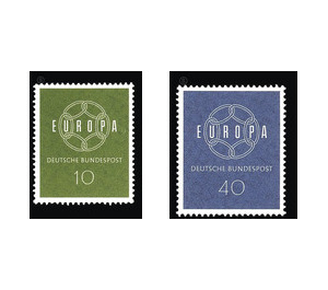 Europe  - Germany / Federal Republic of Germany 1959 Set