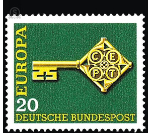 Europe  - Germany / Federal Republic of Germany 1968 - 20 Pfennig