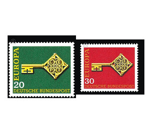 Europe  - Germany / Federal Republic of Germany 1968 Set