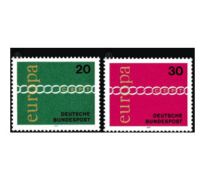 Europe  - Germany / Federal Republic of Germany 1971 Set