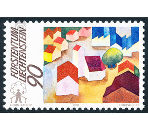 European campaign for rural areas  - Liechtenstein 1988 - 90 Rappen