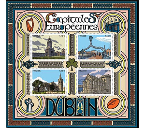 European Capitals : Dublin Ireland - France 2020