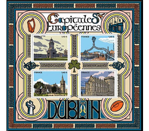 European Capitals : Dublin Ireland - France 2020