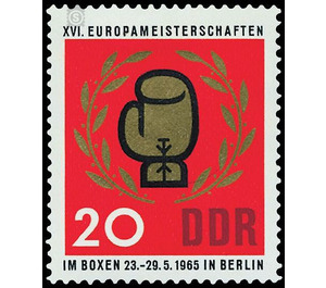 European Championships in boxing, Berlin  - Germany / German Democratic Republic 1965 - 20 Pfennig