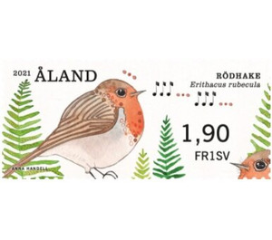 European Robin (Erithacus rubecula) - Åland Islands 2021