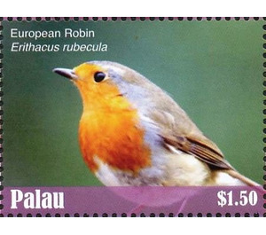 European Robin    Erithacus rubecula - Micronesia / Palau 2018 - 1.50