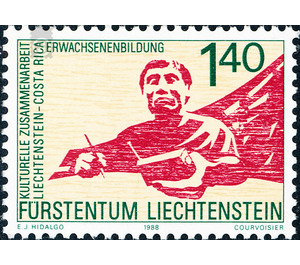 European Rural Campaign  - Liechtenstein 1988 - 140 Rappen