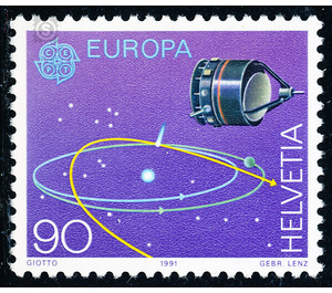 European Spaceflight  - Switzerland 1991 - 90 Rappen
