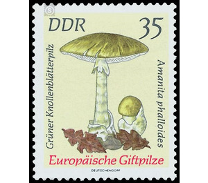 European toadstools  - Germany / German Democratic Republic 1974 - 35 Pfennig