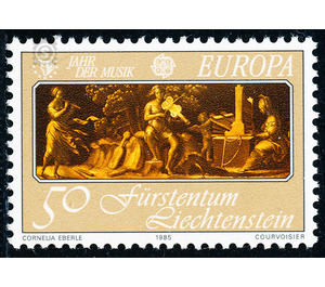 European Year of Music  - Liechtenstein 1985 - 50 Rappen