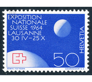 exhibition  - Switzerland 1963 - 50 Rappen