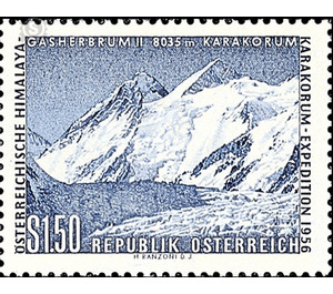 Expeditions  - Austria / II. Republic of Austria 1957 - 1.50 Shilling