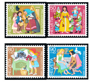 Fairy tale - Cinderella  - Switzerland 1985 Set