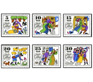 fairy tale  - Germany / German Democratic Republic 1969 Set