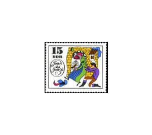 Fairy tales: Jorinde and Joringel  - Germany / German Democratic Republic 1969 - 15 Pfennig