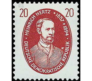 Famous natural scientists  - Germany / German Democratic Republic 1957 - 20 Pfennig