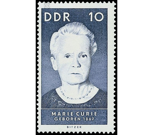 Famous people  - Germany / German Democratic Republic 1967 - 10 Pfennig