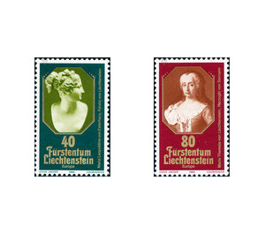 Famous people  - Liechtenstein 1980 Set