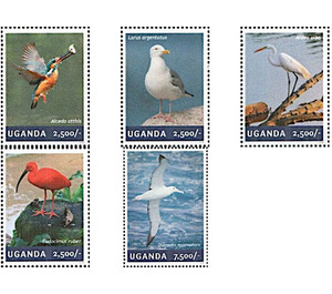 Fauna - Water Birds (2014) - East Africa / Uganda 2014 Set