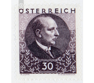 Federal President  - Austria / I. Republic of Austria 1930 - 30 Groschen