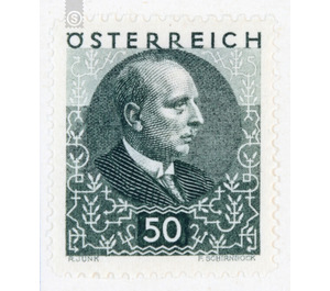 Federal President  - Austria / I. Republic of Austria 1930 - 50 Groschen