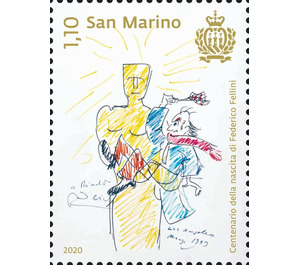 Federico Fellini - San Marino 2020 - 1.10