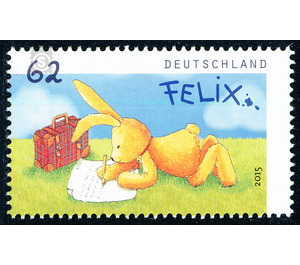 Felix the rabbit  - Germany / Federal Republic of Germany 2015 - 62 Euro Cent