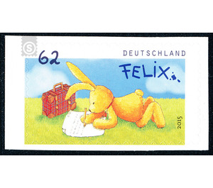 Felix the rabbit - Self-adhesive brand set  - Germany / Federal Republic of Germany 2015 - (10×0,62)