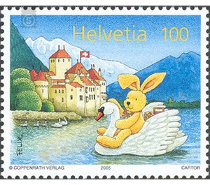 Felix the Rabbit - Switzerland 2005 - 100 Rappen