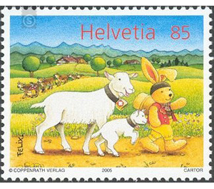Felix the Rabbit  - Switzerland 2005 - 85 Rappen