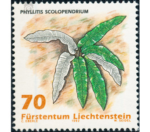 ferns  - Liechtenstein 1992 - 70 Rappen