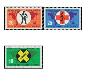 Fight against malaria  - Germany / German Democratic Republic 1963 Set