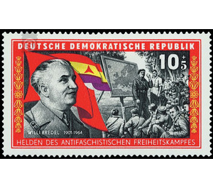 Fighters of the International Brigades in Spain  - Germany / German Democratic Republic 1966 - 10 Pfennig