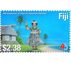 Fijian Dancer - Melanesia / Fiji 2020 - 2.38