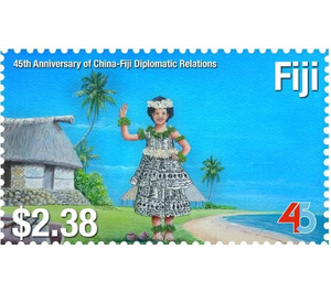 Fijian Dancer - Melanesia / Fiji 2020 - 2.38