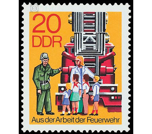 fire Department  - Germany / German Democratic Republic 1977 - 20 Pfennig