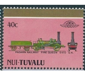 Fire Queen 0-4-0 - Polynesia / Tuvalu, Nui 1988