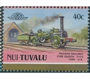 Fire Queen 0-4-0 - Polynesia / Tuvalu, Nui 1988