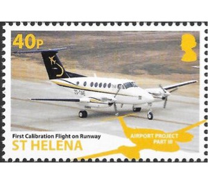 First calibration flight on runway - West Africa / Saint Helena 2018 - 40