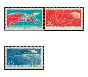 First manned space flight  - Germany / German Democratic Republic 1961 Set