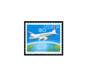 First transatlantic flight  - Switzerland 1997 Set